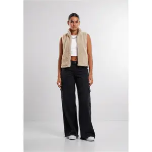 Chaleco polar para mujer Urban Classics Sherpa image-2