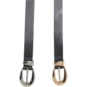 Cintura con fibbia in pelle sintetica donna Urban Classics (x2) image-1