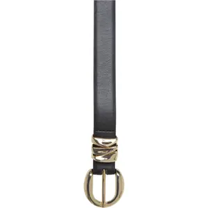 Women's synthetic leather buckle belt Urban Classics image-1