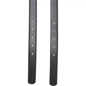 Women's synthetic leather buckle belt Urban Classics (x2) image-2