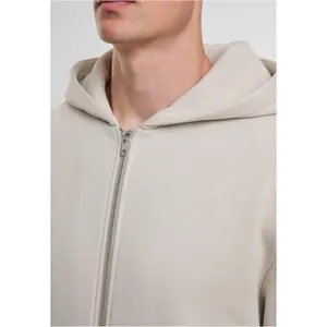 Sweatshirt med huva och dragkedja Urban Classics Fluffy image-4