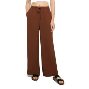 Structured Women's Trousers Urban Classics Wide image-1
