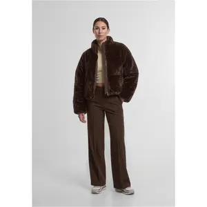 Doudoune courte en fausse fourrure femme Urban Classics image-2