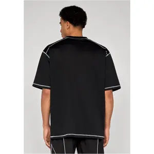 Oversized T-shirt Urban Classics Closehole Mesh image-3