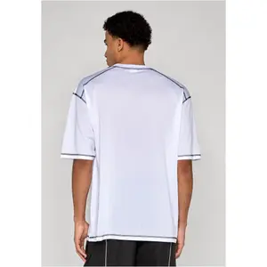 Oversized T-shirt Urban Classics Closehole Mesh image-3