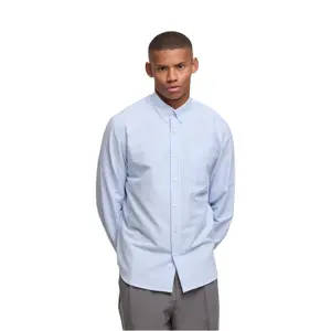 Camisa de manga comprida Urban Classics Striped Button Up Oxford image-1