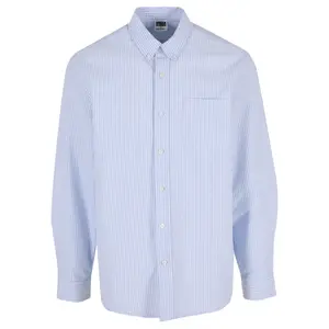 Camisa de manga comprida Urban Classics Striped Button Up Oxford image-0