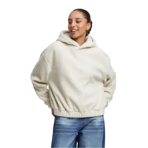 Fleece mit Kapuze Damen Urban Classics