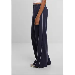 Pantalón de chándal scuba mujer Urban Classics Wide image-3