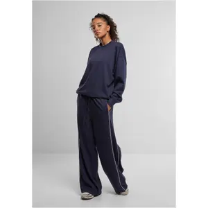 Pantalón de chándal scuba mujer Urban Classics Wide image-4