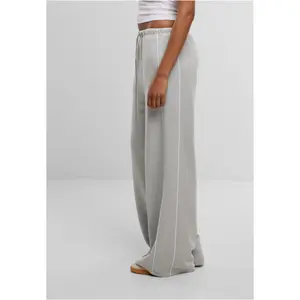 Pantalón de chándal scuba mujer Urban Classics Wide image-3