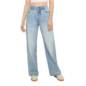Wide Leg Women's Jeans Urban Classics image-1