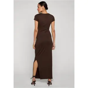 Abito lungo in jersey da donna Urban Classics Stretch image-3