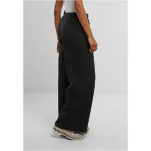 Pantalón de chándal mujer Urban Classics Fluffy Wideleg image-2