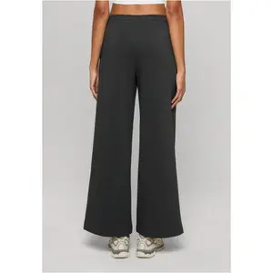 Pantalón de chándal mujer Urban Classics Fluffy Wideleg image-1