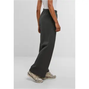 Pantalón de chándal mujer Urban Classics Fluffy Wideleg image-2
