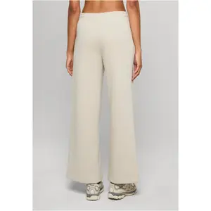 Pantalón de chándal mujer Urban Classics Fluffy Wideleg image-1