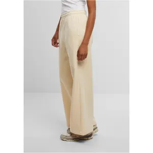 Pantalón de chándal mujer Urban Classics Fluffy Wideleg image-3