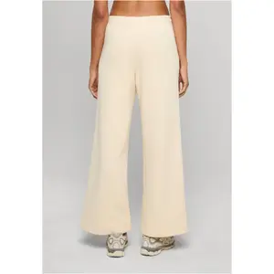 Pantalón de chándal mujer Urban Classics Fluffy Wideleg image-1