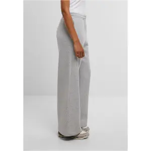 Pantalón de chándal mujer Urban Classics Fluffy Wideleg image-2