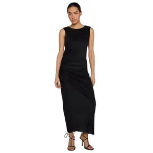 Women's long dress Urban Classics Ruffled Mesh image-1