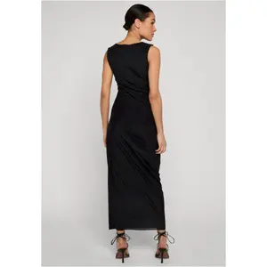 Women's long dress Urban Classics Ruffled Mesh image-3