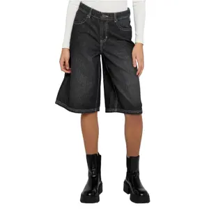 Women's Denim Bermuda Shorts Urban Classics image-1