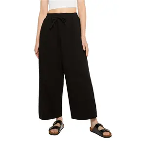 Women's crop Trousers Urban Classics Barrel image-1