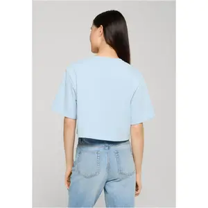 Women's crop T-shirt Urban Classics Terry image-3