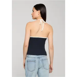 Women's tank top Urban Classics Piping Neckholder image-3
