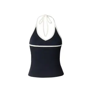 Women's tank top Urban Classics Piping Neckholder image-2