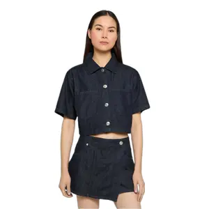 Women's crop shirt Urban Classics image-1