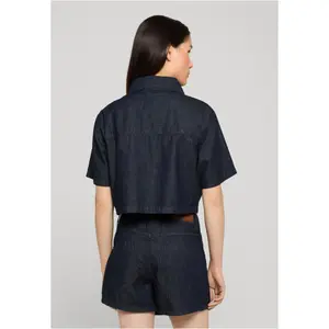 Women's crop shirt Urban Classics image-3