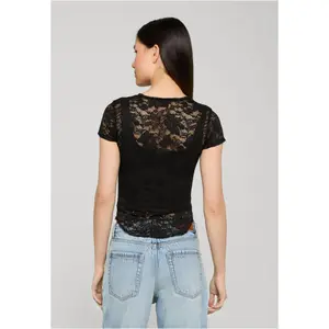 Women's lace T-shirt Urban Classics image-3