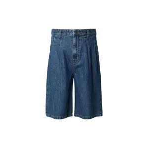 Denim shorts Urban Classics Pleated image-0