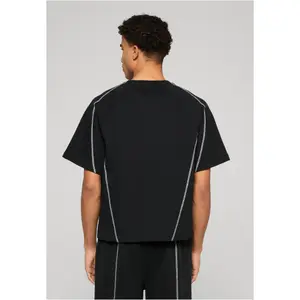 Thick T-shirt with Contrasting Stitching Urban Classics image-3