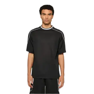 Oversize Mesh T-shirt Urban Classics Piping image-1