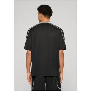 Oversize Mesh T-shirt Urban Classics Piping image-3