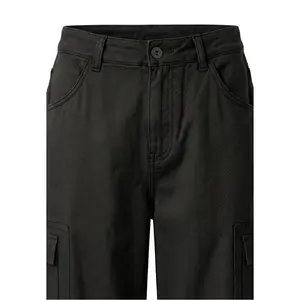 Pantalon cargo en sergé femme Urban Classics image-2