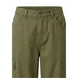 Pantalon cargo en sergé femme Urban Classics image-2