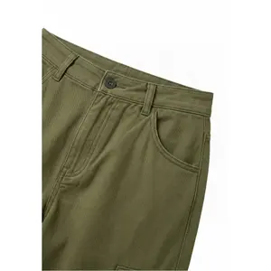 Pantalon cargo en sergé femme Urban Classics image-3