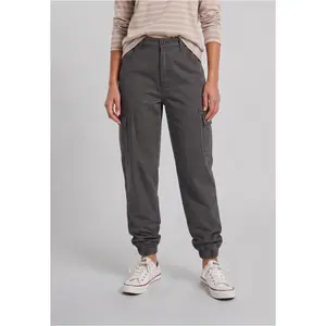 Pantalon cargo en sergé femme Urban Classics image-4