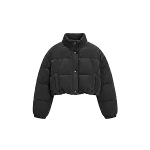 Chaqueta de plumas acanalada mujer Urban Classics image-0