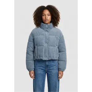 Chaqueta de plumas acanalada mujer Urban Classics image-2