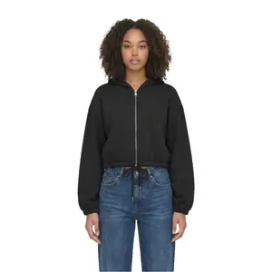 Women's short hooded sweatshirt Urban Classics Fluffy image-0