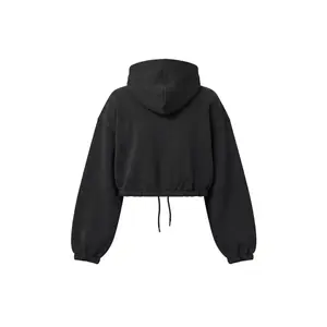 Women's short hooded sweatshirt Urban Classics Fluffy image-4