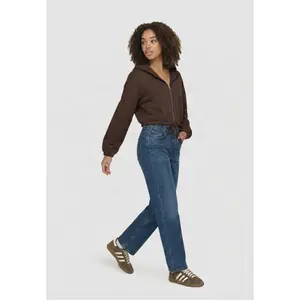 Damen kurz und flauschig Kapuzenpullover Urban Classics image-2