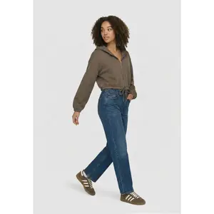Damen kurz und flauschig Kapuzenpullover Urban Classics image-2