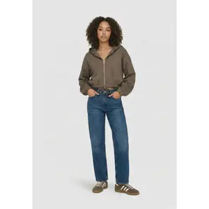 Damen kurz und flauschig Kapuzenpullover Urban Classics image-3