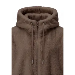 Giacca con cappuccio da donna Urban Classics Midi Teddy image-2